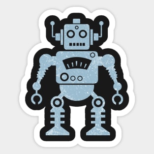 VINTAGE ATOMIC ROBOT Sticker